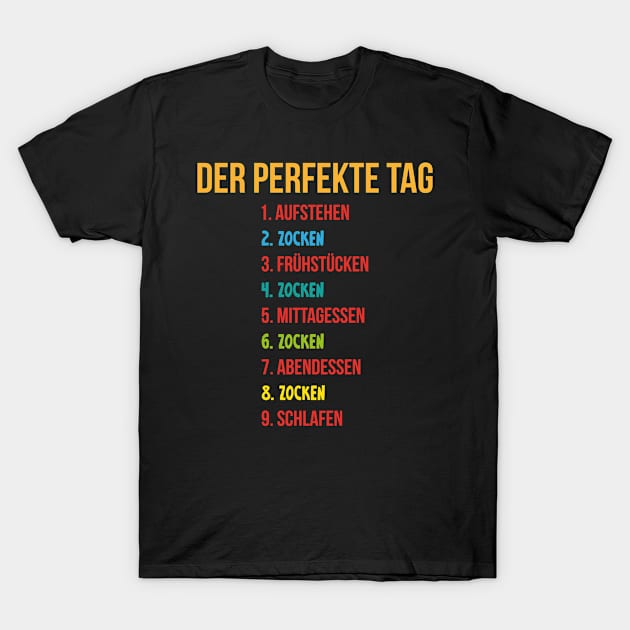 The perfect day gambling gamer nerd gift game T-Shirt by Fantasy Designer